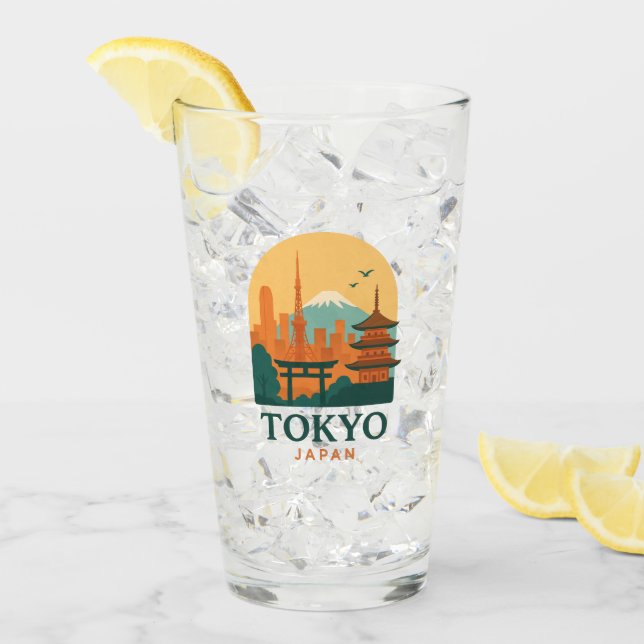 Minimalist Tokyo Japan Travel | Modern  Glaskopp (Framsida Ice)