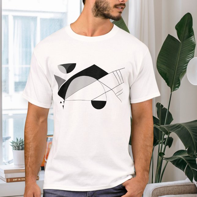 Minimalist Tshirt, Abstract Shirt, Artsy Tee (Skapare uppladdad)