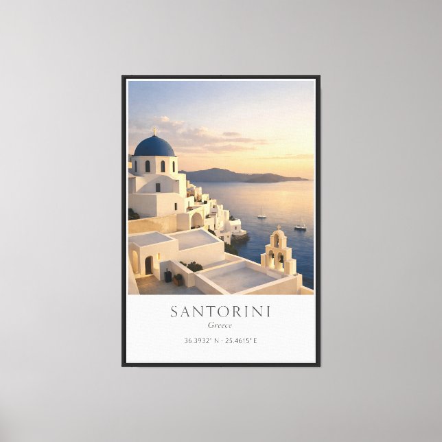 minimalist wall art canvastryck (Framsida)
