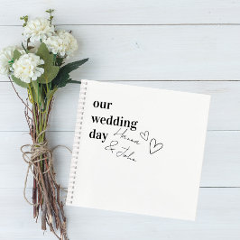 Minimalist Wedding Guest Book