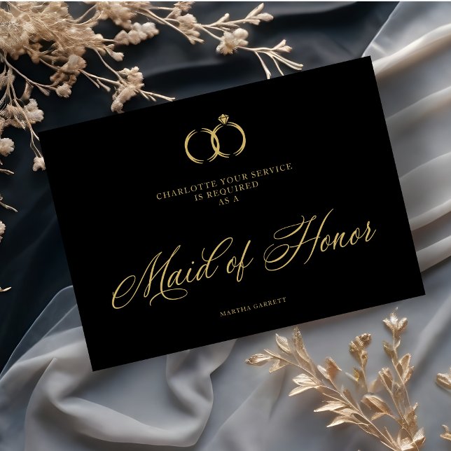 Minimalist Wedding Rings Maid of Honor Luxury  (Skapare uppladdad)