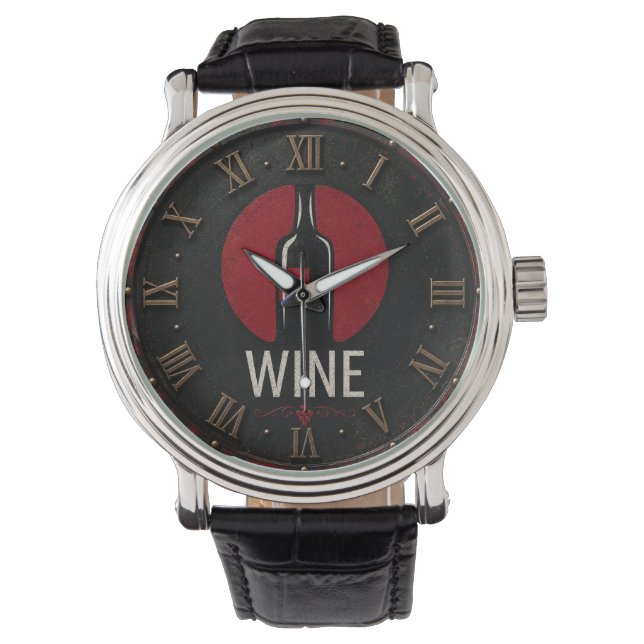 Minimalist Wine Armbandsur (Framsida)