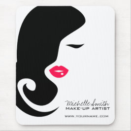 Minimalist Woman Silhouette Black Beauty Salon Musmatta
