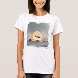 Minimalist Zen Stone Spiritual T-Shirt