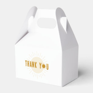 Minimalistboho Sunshine Baby Shower Favor Boxes Presentaskar