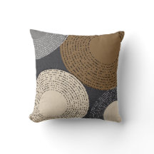 Minimalistcirklar av brun Grått