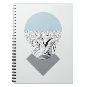 Minimalisten vinkar & pricker design anteckningsbok