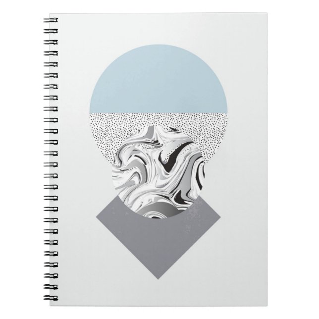 Minimalisten vinkar & pricker design anteckningsbok (Framsidan)