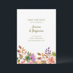 Minimalistfärgade vattenfärgsblommor Bröllop Spara Datumet<br><div class="desc">Minimalistfärgade vattenfärgsblommor Bröllop spara datum</div>