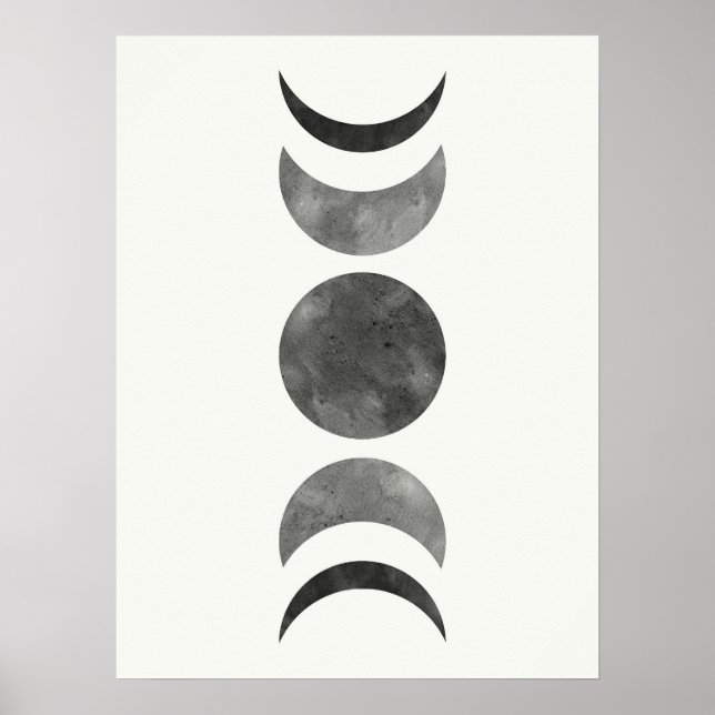 Minimalistfaser i måne poster (Framsidan)