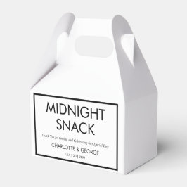 Minimalistfavoriter för Midnight Snack Personligt  Presentaskar
