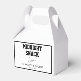 Minimalistfavoriter för Midnight Snack Personligt  Presentaskar