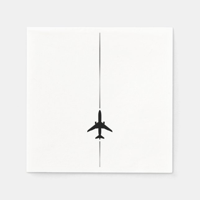 Minimalistflygande Napkins Pappersservett (Framsidan)