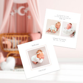 Minimalistfotografier 3 Baby Meddelande
