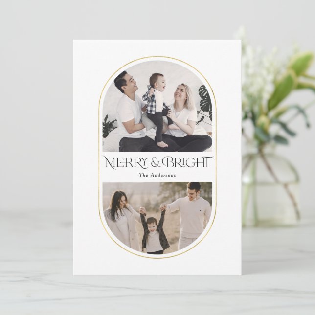 Minimalistfoton från enkel målfamilj Jul (Stående Fram)