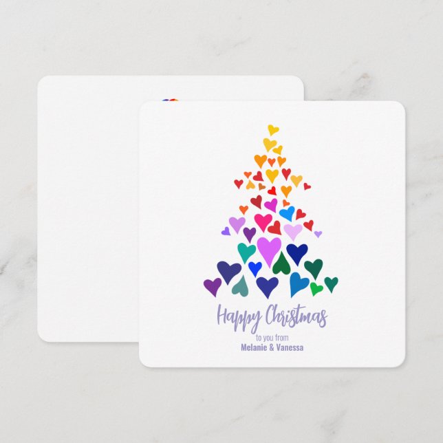 Minimalistic Gay Christmas (Fram/baksida)
