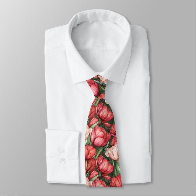 Minimalistic Menswear Ties Tulip Slips (Bunden)