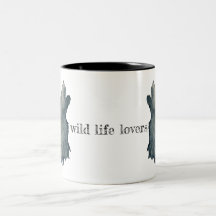 Minimalistischer Wolfskopf