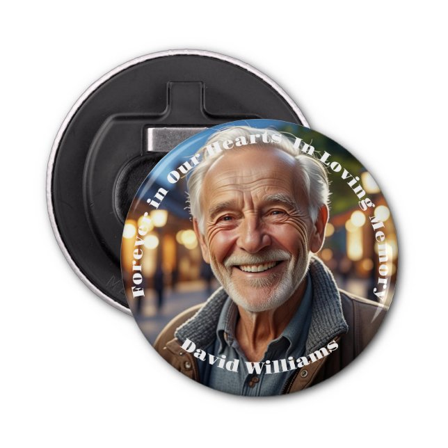 Minimalistisk 1 Speciellt foto Firande av Life Flasköppnare (Framsidan)