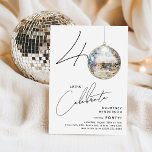 Minimalistisk 40:e Disco Boll-Födelsedagsfesten Inbjudningar<br><div class="desc">Minneshögen för att vrida 40 med vår chic och minimalistiska 40:e födelsedagsinbjudan! Inbjudan sätter punkt för ett minnesvärt firande, med siffrorna "40" med en unik tvist - "0" är ett gnistrande diskoteskt boll, som lyser på vår skarpa vita bakgrund. Den moderna party-mallen kompletterad med elegantens calligraphy-skript-accents är tänd för att...</div>