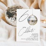 Minimalistisk 60:e Disco Boll-Födelsedagsfesten Inbjudningar<br><div class="desc">Fira milstolpen att vrida 60 med vår chic och minimalistisk 60:e Födelsedagsfest inbjudan! Inbjudan sätter punkt för ett minnesvärt firande, med siffrorna "60" med en unik tvist - "0" är ett gnistrande diskoteskt boll, som lyser på vår skarpa vita bakgrund. Den moderna party-mallen kompletterad med elegantens calligraphy-skript-accents är tänd för...</div>