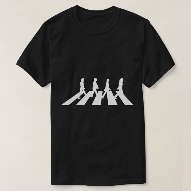 Minimalistisk abbey Road Classic T-Shirt (Design framsida)