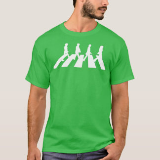Minimalistisk abbey Road T Shirt
