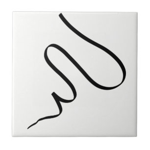 Minimalistisk abstrakt Art-minimalism Kakelplatta
