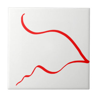 Minimalistisk abstrakt Art-minimalism Kakelplatta