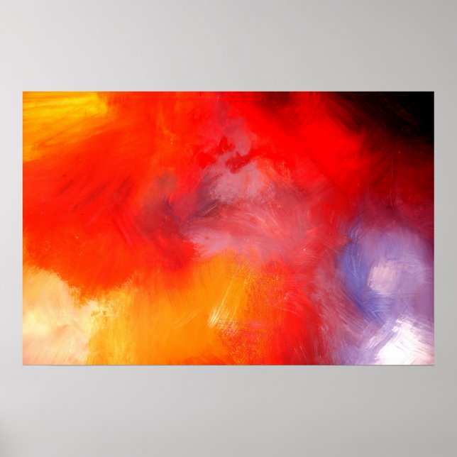 Minimalistisk Abstrakt Art - Modern konst Poster u (Framsidan)