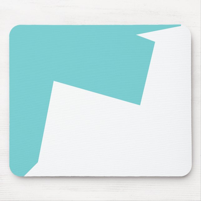 Minimalistisk abstrakt Art Musmatta (Framsidan)