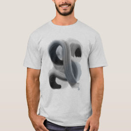 Minimalistisk Abstrakt Artwork Manar Basic T-shirt