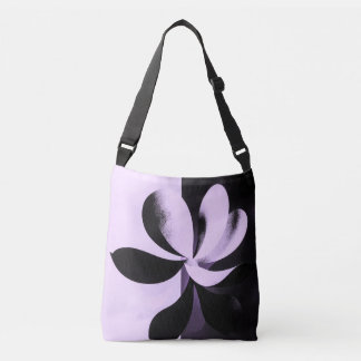 Minimalistisk Abstrakt Blommig Handväskor Axelväska