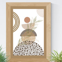 Minimalistisk Abstrakt Boho
