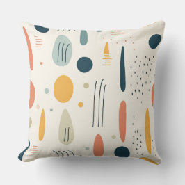 Minimalistisk Abstrakt Boho stil dekorativ kudde