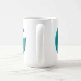 Minimalistisk abstrakt bokstav G kaffemug  Kaffemugg
