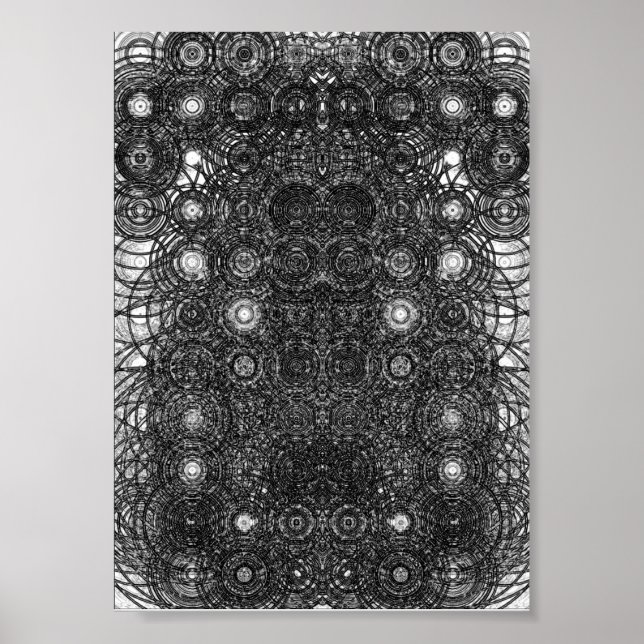 Minimalistisk abstrakt design poster (Framsidan)