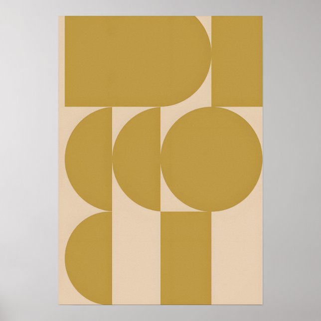 Minimalistisk abstrakt efter modern stil poster (Framsidan)