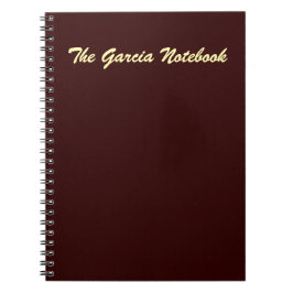 Minimalistisk Abstrakt för djup maron Anteckningsbok