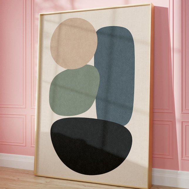 Minimalistisk Abstrakt Geometrisk Väggkonst (Skapare uppladdad)