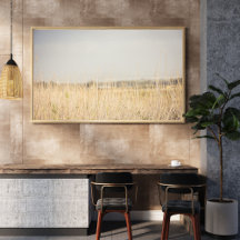 Minimalistisk Abstrakt Natur – Lugnande Väggkonst