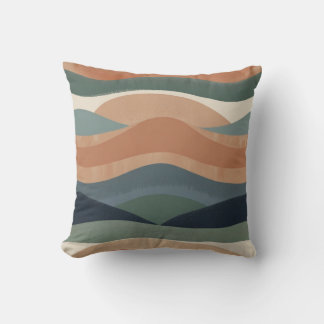 Minimalistisk Abstrakt Pastel Pillow - Skandinavie Kudde