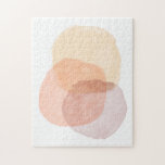 Minimalistisk Abstrakt Pastel Watercolor Shapes Pussel<br><div class="desc">Minimalistisk Abstrakt Pastel Watercolor Shapes Puzzle</div>