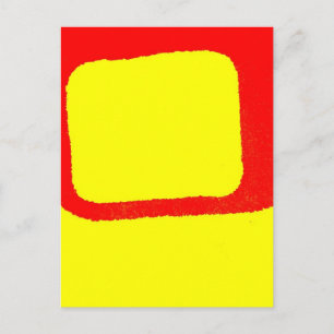 Minimalistisk Abstrakt Vykort