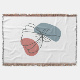 Minimalistisk Abstrakt Wall Art Filt