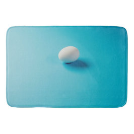 Minimalistisk äggbath Mat - Serene & skulptural Badrumsmatta