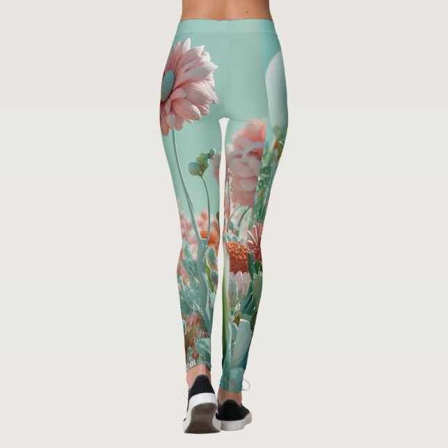Minimalistisk aktivitetskläder Leggings (Baksida)