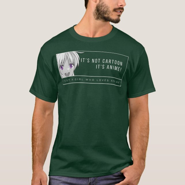 Minimalistisk Anime-familj T Shirt (Framsida)