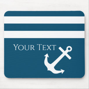 Minimalistisk ankare och Rand Nautical Musmatta
