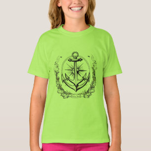 Minimalistisk ankare - Styrka och havsanslutning T Shirt